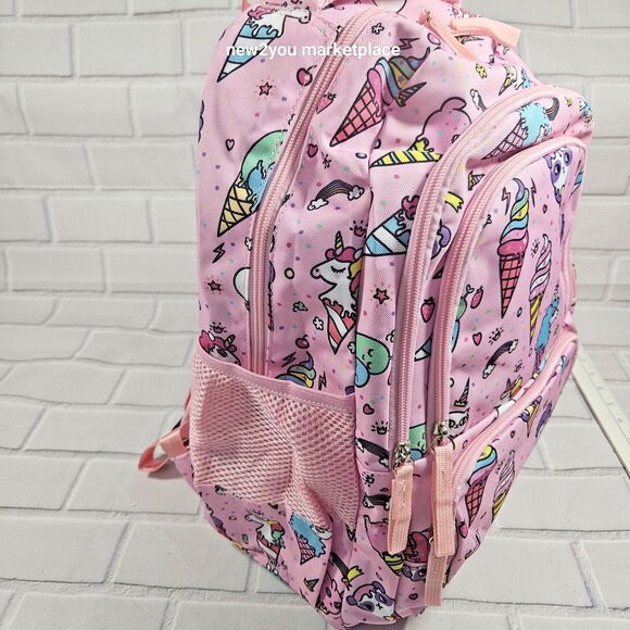 School Backpack for Girls Kids Elementary Primary School Book Bag Unicorn Ice... - Picture 11 of 16